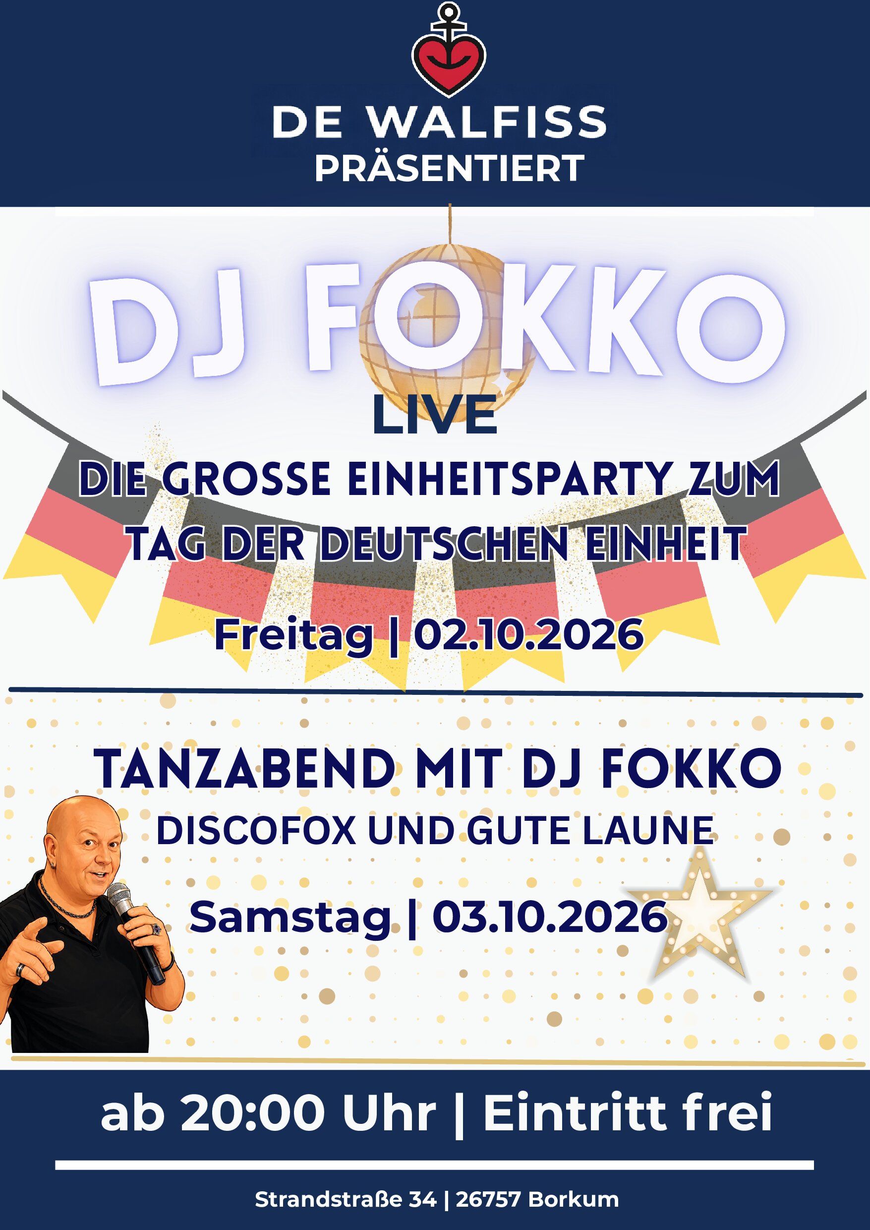 Vorschau DJ Fokko 2.3. Oktober