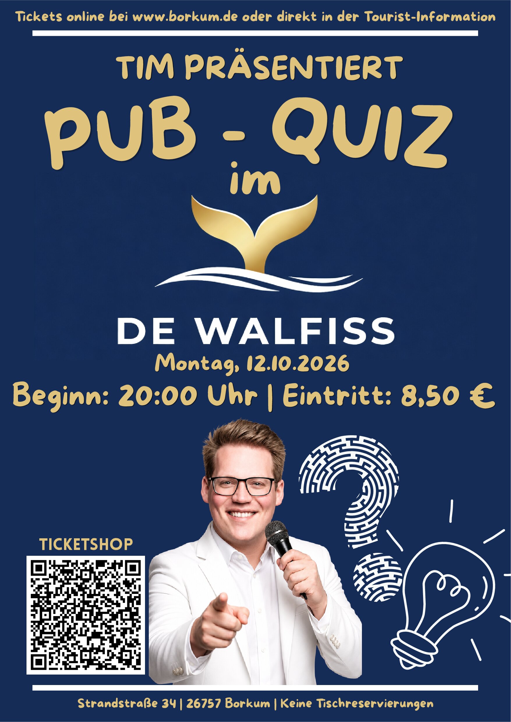 Vorschau Pub Quiz Oktober