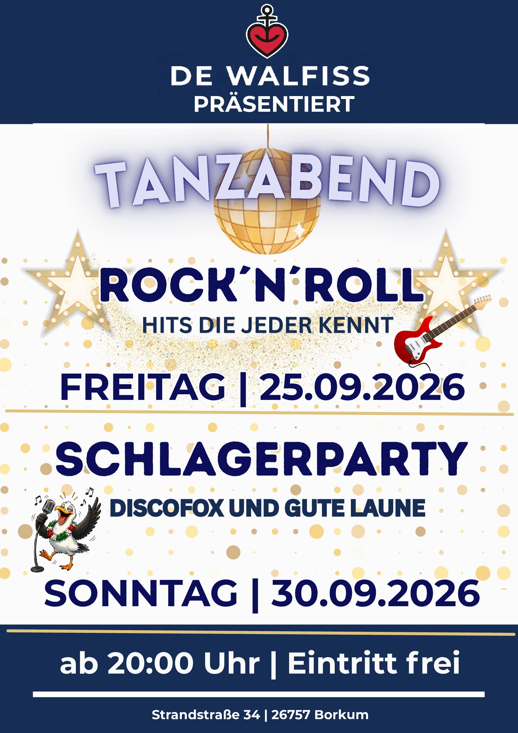 Vorschau Tanzabend 25.09. & 30.09.2026